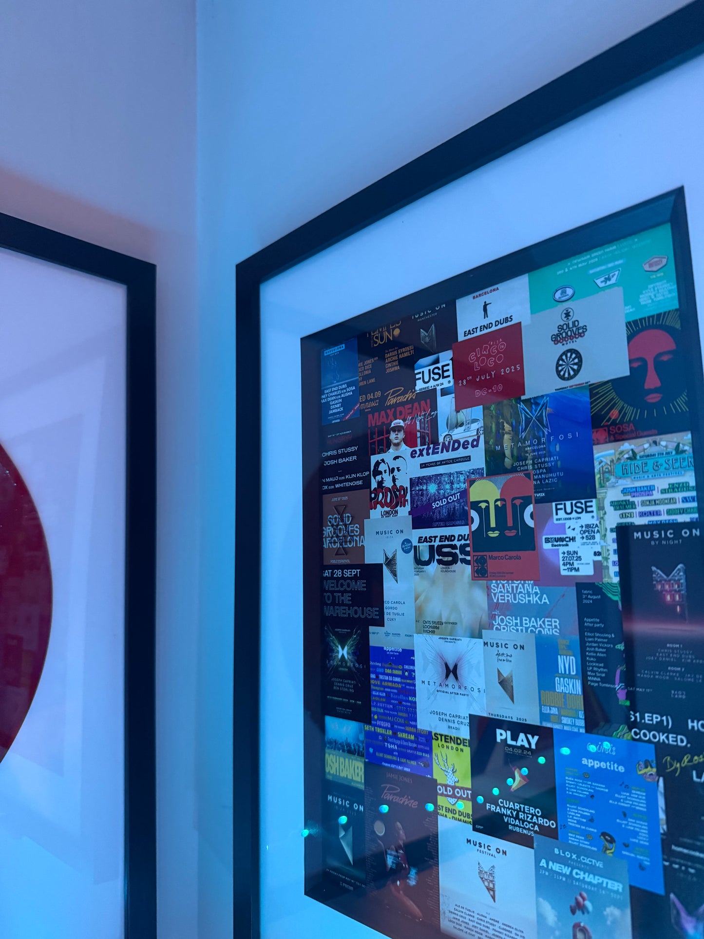 A4 Print Custom Rave Frame – Your Favourite Events Turned Into Art
